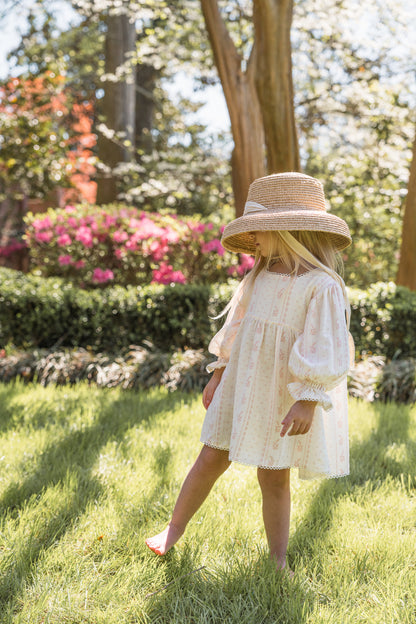 Girls Clara Dress - Heirloom Rose